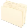 Pendaflex EarthWise Recycled File Folder, 1/3-Cut Tab, Legal Size, Assorted, 100/Box (76520) Hot