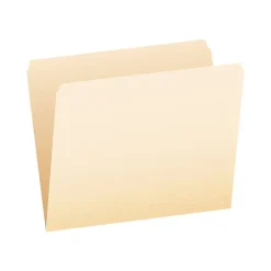Pendaflex Essentials File Folder, Straight Cut, Letter Size, Manila, 100/Box (752) Clearance