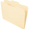 Pendaflex Essentials File Folder, 1/3-Cut Tab, Center Position, Letter Size, Manila, 100/Box (PFX 752 1/3-2) Clearance