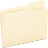 Pendaflex Essentials File Folder, 3 Tab, Letter Size, Manila, 100/Box (PFX 752 1/3-3) New