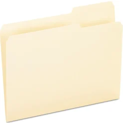 Pendaflex Essentials File Folder, 3 Tab, Letter Size, Manila, 100/Box (PFX 752 1/3-3) New