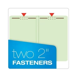 Pendaflex File Folder, Straight-Cut, Legal Size, Light Green, 25/Box, 4 Boxes/Carton (17185) Best