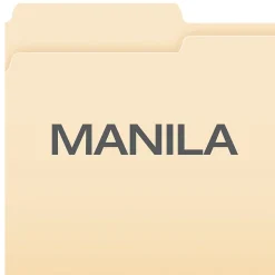 Pendaflex File Folder, 1-Tab, Legal Size, Manila, 100/Box (753 1/3-1) Online