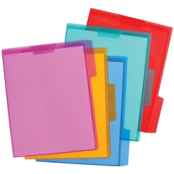 Pendaflex File Folder, 1-Tab, Letter Size, Assorted, 5/Pack (E85015) Online