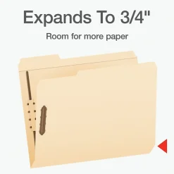 Pendaflex File Folder, 1-Tab, Letter Size, Manila, 50/Box (1006993) Best