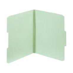 Pendaflex File Folders, 1/3-Cut Tab, Letter Size, Light Green, 25/Box (23234) Clearance
