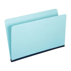 Staples Pendaflex File Folders, Straight-Cut Tab, Legal Size, Blue, 100/Box (9300) Clearance