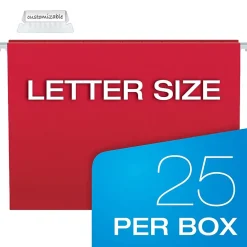Pendaflex Hanging File Folder Combo Kit, Letter Size, Assorted Color, 25 Folders with Tabs, 50 File Folders (99199) Hot