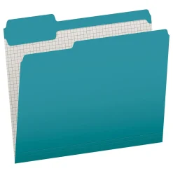 Pendaflex Heavy Duty File Folder, 1/3-Cut Tab, Letter Size, 100/Box (1006995) New
