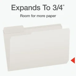 Pendaflex Heavy Duty File Folder, 1/3-Cut Tab, Legal Size, 100/Box (1007034) Sale