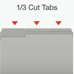 Pendaflex Heavy Duty File Folder, 1/3-Cut Tab, Legal Size, 100/Box (1007032) Hot