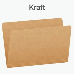 Pendaflex Heavy Duty File Folder, Straight Cut, Legal Size, Kraft, 100/Box (1007137) Hot