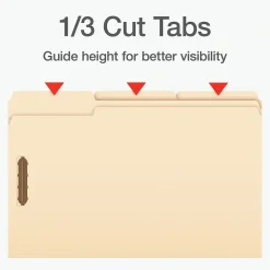 Pendaflex Heavy Duty File Folder, 1-Tab, Legal Size, Manila, 50/Box (1007063) Best