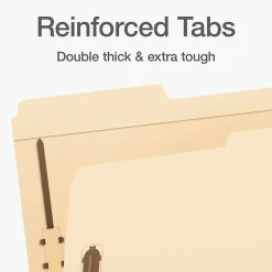 Pendaflex Heavy Duty File Folder, 1-Tab, Legal Size, Manila, 50/Box (1007063) Best