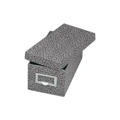 Sale Index Card File Box, Black Agate, 1000 Card Capacity (GLW 93 BLA) Index Cards