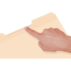 Pendaflex Ready-Tab File Folders, Letter Size, 3 Tab, Assorted Colors, 50/Box (42338) Clearance