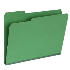 Pendaflex Recycled File Folder, 1/3-Cut Tab, Letter Size, Green, 25/Box (1007009) Sale