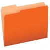 Pendaflex Recycled File Folder, 1/3-Cut Tab, Letter Size, Orange, 100/Box (42101/3ORA) Outlet