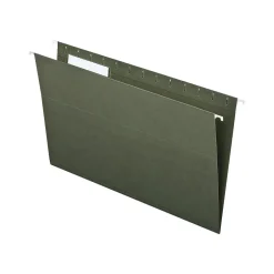 Pendaflex Recycled Hanging File Folders, 1/3-Cut Tab, Legal Size, Standard Green, 25/Box (PFX 81621) Outlet