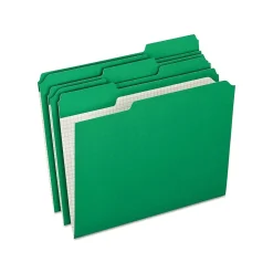 Pendaflex Reinforced File Folder, Letter Size, Bright Green, 100/Box (R15213BGR) Best