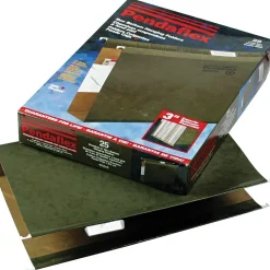 Pendaflex Reinforced Hanging File Folders, Extra Capacity, 5-Tab, Legal Size, Standard Green, 25/Box (PFX 04153x4) Best