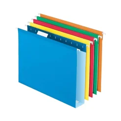 Pendaflex Reinforced Recycled Hanging File Folders, 1/5 Cut, Legal Size, Assorted Colors, 25/Box (PFX 5143x2 ASST) Best