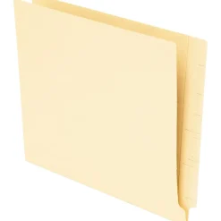 Pendaflex Smart Shield End Tab File Folders, Letter Size, Manila, 75/Box (62710) New
