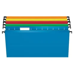 Pendaflex SureHook Hanging File Folders, Legal Size, , 20/Box (PFX 6153 1/5 Asst) Assorted Colors