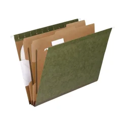 Pendaflex SureHook Hanging File Folders, Letter Size, Standard Green, 10/Box (PFX 59254)