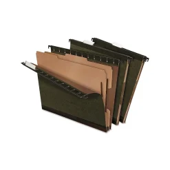Pendaflex SureHook Hanging File Folders, Letter Size, Standard Green, 10/Box (PFX 59254) Discount