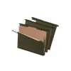 Pendaflex SureHook Reinforced Hanging Divider Folders, Standard Green, Letter, 10/Box (59253) Outlet