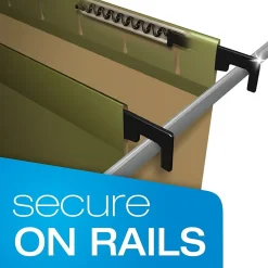 Pendaflex SureHook® 5-Tab Hanging File Folders, Letter Size, , 20/Box (6152 1/5) Green Best