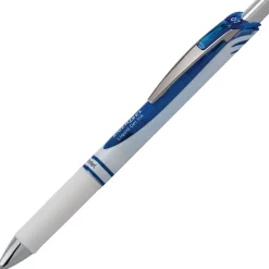 Pentel EnerGel Retractable Gel Pen, Medium Point, Blue Ink, Dozen (BLN77PW-C) Sale