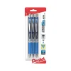 Pentel EnerGel RTX Retractable Gel Pen, Bold Point, Blue Ink, 3/Pack (BL80BP3C) Outlet