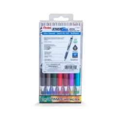Pentel EnerGel RTX Retractable Gel Pens, Medium Point, Assorted Ink, 14/Pack (BL77PC14M) Outlet