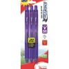 Pentel ® EnerGel-X® Retractable Roller Gel Pen, Medium Point, Violet Ink, 3/Pk (BL107BP3V) Clearance