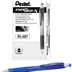 Pentel EnerGize-X Mechanical Pencil, 0.7mm, #2 Medium Lead, Dozen (PL107C) Best