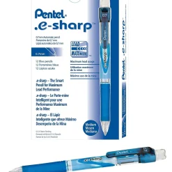 Pentel e-sharp Mechanical Pencil, 0.7mm, #2 Medium Lead, Dozen (AZ127C) Clearance