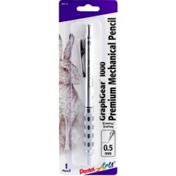 Pentel GraphGear 1000 Mechanical Pencil, 0.5mm (PTAPG1015APABP) Clearance