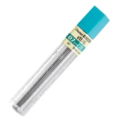 Pentel Hi-Polymer Lead Refills, 0.7 mm HB, 90/Pk