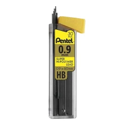 Pentel Lead Refill, 0.9mm, 30/Leads, Dozen (PENC29HB-12) Online