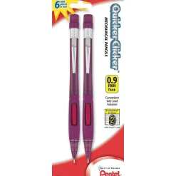 Pentel Quicker-Clicker™ Automatic Pencil .9mm, Burgundy Barrels, 2/Pack Best