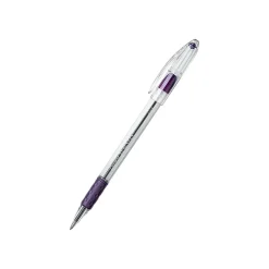 Pentel R.S.V.P. Ballpoint Pens, Fine Point, Purple Ink, Dozen (BK90-V) New