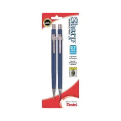 Pentel Sharp Mechanical Pencil, 0.7mm, #2 Medium Lead, 2/Pack (P207BP2-K6) Discount