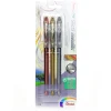 Pentel Slicci Extra Fine Metallic Gel Pens assorted pack of 3 [Pack of 2] Sale