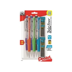 Pentel Twist-Erase Click Mechanical Pencil, 0.7mm, #2 Medium Lead, 6/Pack (PD277TLBPS6M) Hot