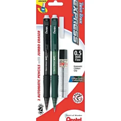 Pentel Twist-Erase EXPRESS Mechanical Pencil, 0.5mm, #2 Medium Lead, 2/Pack (QE415LEBP2) Online
