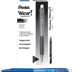 Pentel Wow! Mechanical Pencil, 0.5mm, #2 Medium Lead, Dozen (AL405C) Online