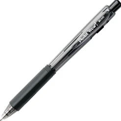 Pentel ® WOW® Retractable Ballpoint Pens Bonus Pack, Medium Point, Black Ink, 36/Pack (BK440ASWUSS) Hot
