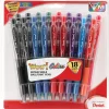 Pentel WOW! Retractable Ballpoint Pens, Medium Point, Assorted Ink, 18/Pack (BK440PC18M) Best